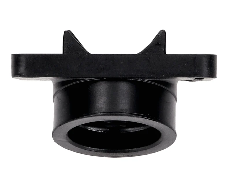 Pipe d'admission Malossi NBR 30/35mm pour Minarelli AM6, Derbi D50B0, EBE, EBS avec carburateur 26-30mm PHBH, VHST