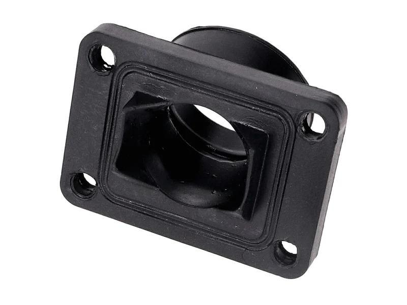 Pipe d'admission Malossi NBR 30/35mm pour Minarelli AM6, Derbi D50B0, EBE, EBS avec carburateur 26-30mm PHBH, VHST