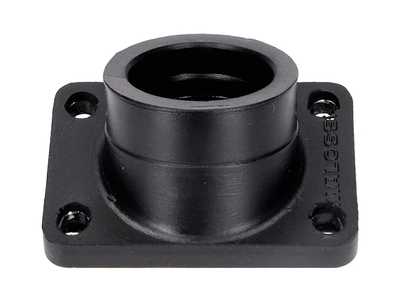 Pipe d'admission Malossi NBR 30/35mm pour Minarelli AM6, Derbi D50B0, EBE, EBS avec carburateur 26-30mm PHBH, VHST