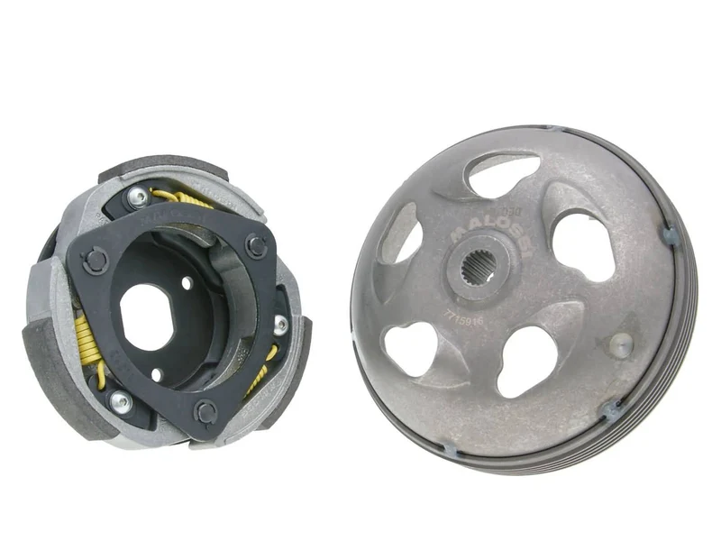 Embrayage avec cloche Malossi MHR Maxi Delta System 135mm pour Honda, Piaggio 250ccm