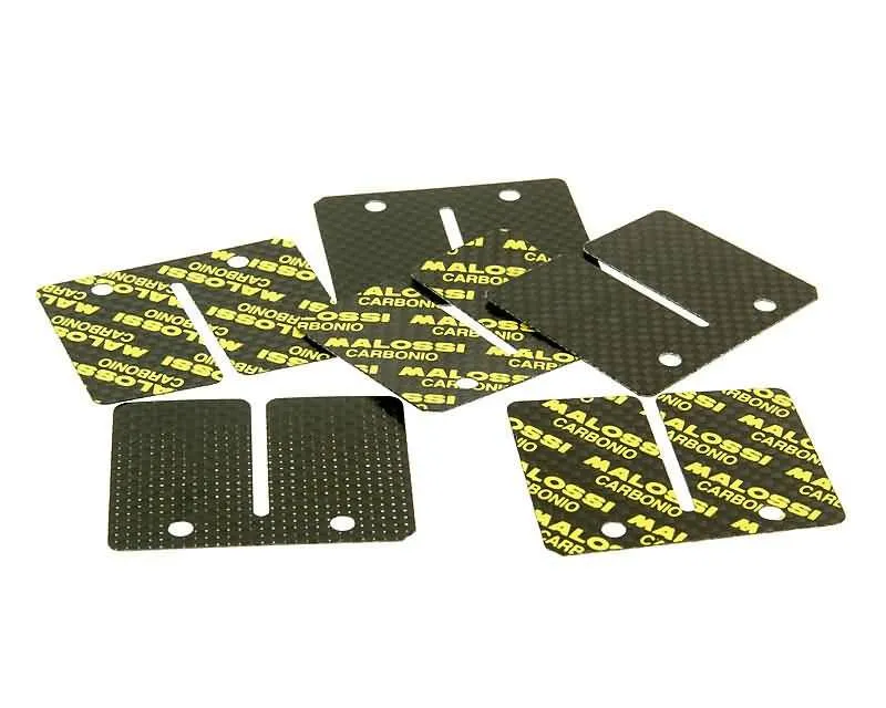 Lamelles de clapet Malossi Carbon pour Minarelli AM6