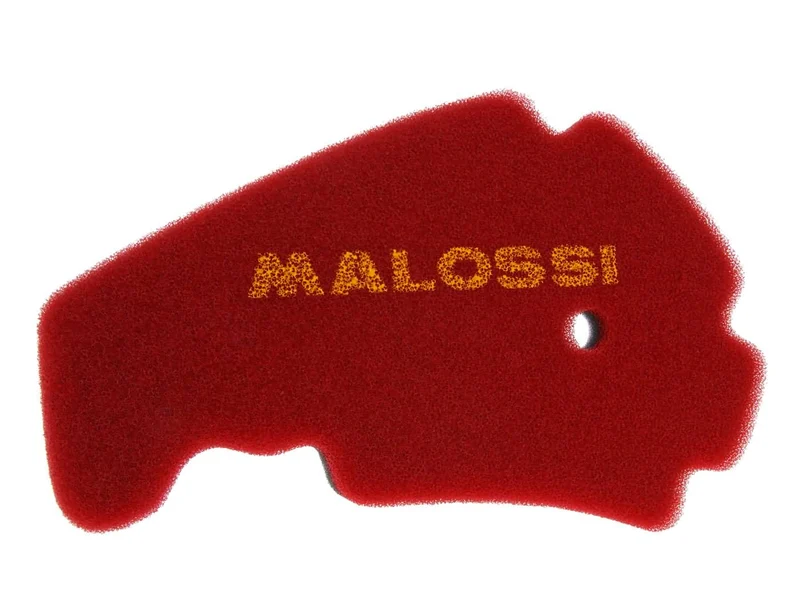 Mousse de boite à air Malossi Double Red Sponge pour Aprilia, Derbi, Gilera, Peugeot, Piaggio