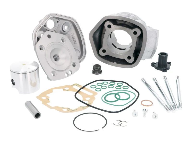 Kit cylindre Top Performances Racing 80ccm 50mm pour Derbi D50B0, D50B1