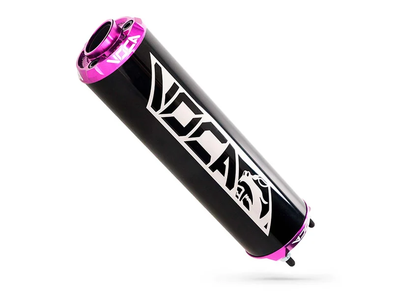 Cartouche VOCA alu noir - embout CNC - différentes couleurs