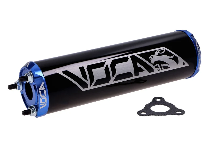 Cartouche VOCA alu noir - embout CNC - différentes couleurs