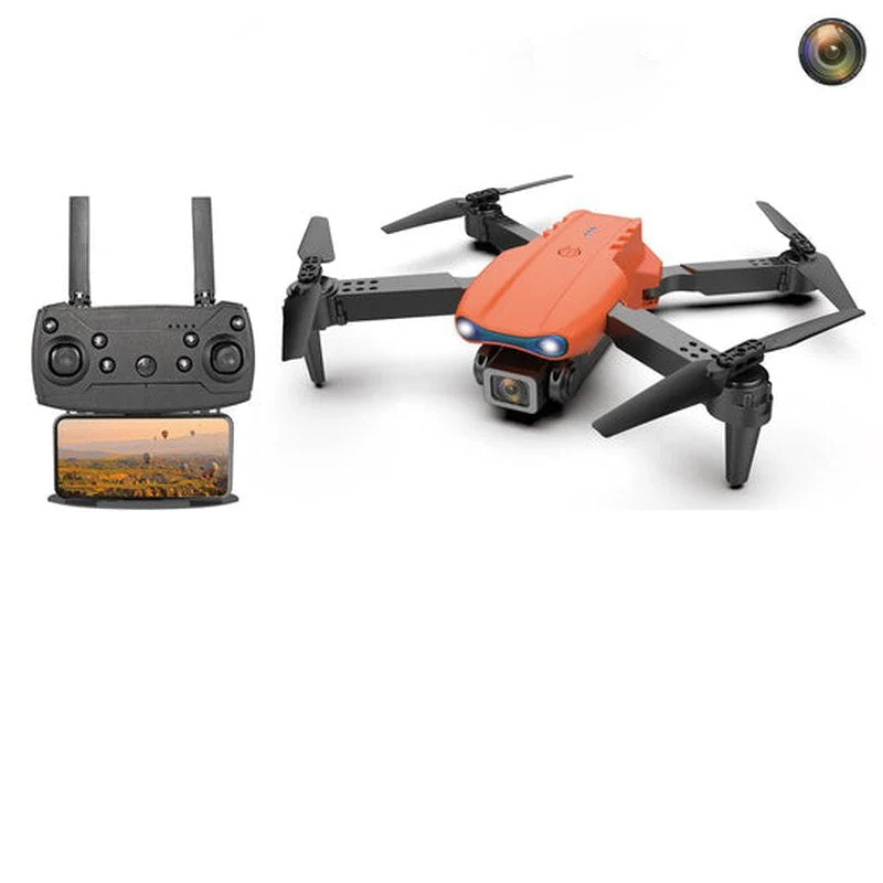 Professionele Camera Drone 4K UHD Luchtfotografie Lange Vliegtijd Opvouwbaar Design Zwart Oranje Grijs | Sansoti