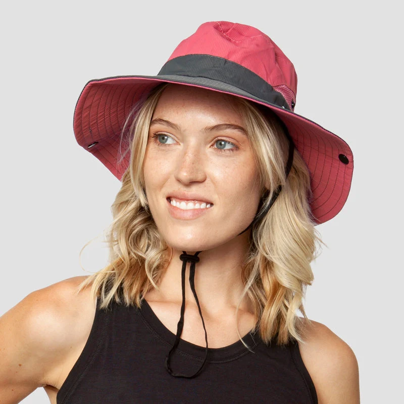 Opvouwbare UV-Beschermende Zonnehoed Verstelbaar Ademend Polyester Dames Zomerhoed Paardenstaartopening Reizen Strand Outdoor | Sansoti