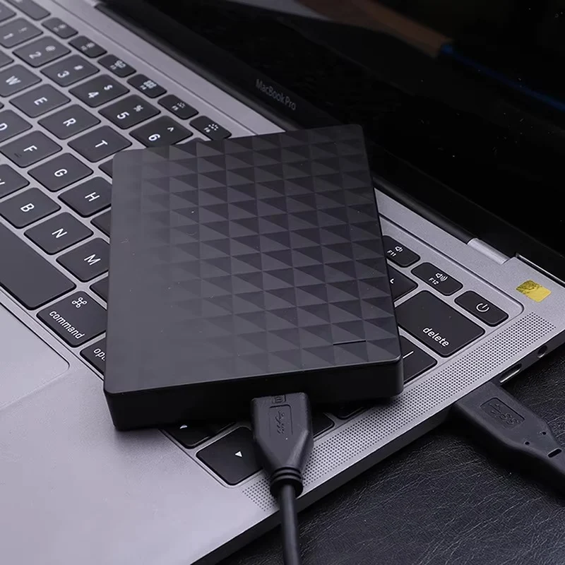 Externe Harde Schijf 8TB USB 3.0 Zwart Compacte Draagbare Gegevensopslag voor Computer Laptop en Pc Backup | Sansoti