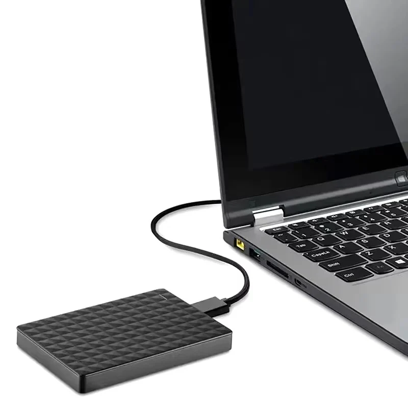 Externe Harde Schijf 8TB USB 3.0 Zwart Compacte Draagbare Gegevensopslag voor Computer Laptop en Pc Backup | Sansoti