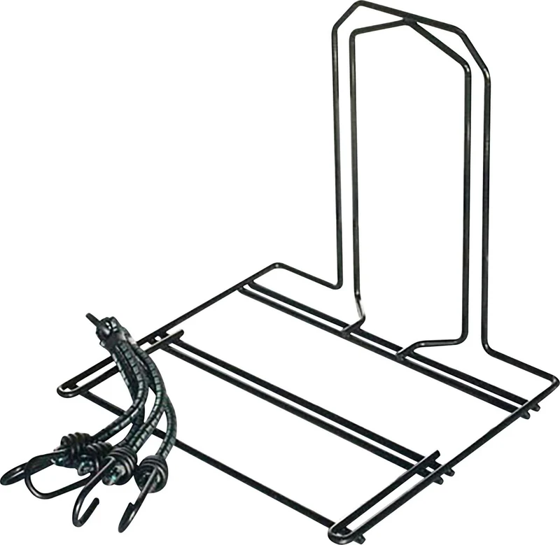 Bagagedragerverbreder staal 31 x 27 cm zwart