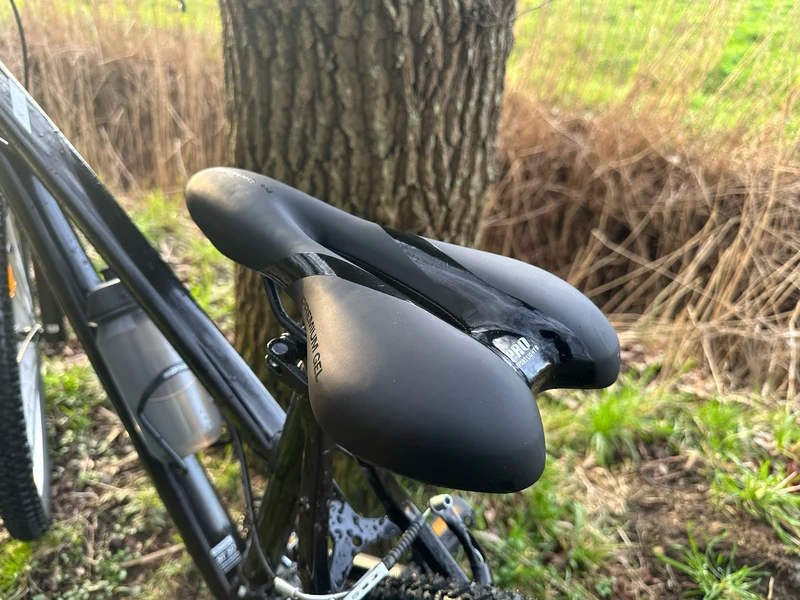 Fietszadel Royal Gel Comfort Dames Heren - Zwart - Selle Premium Unisex