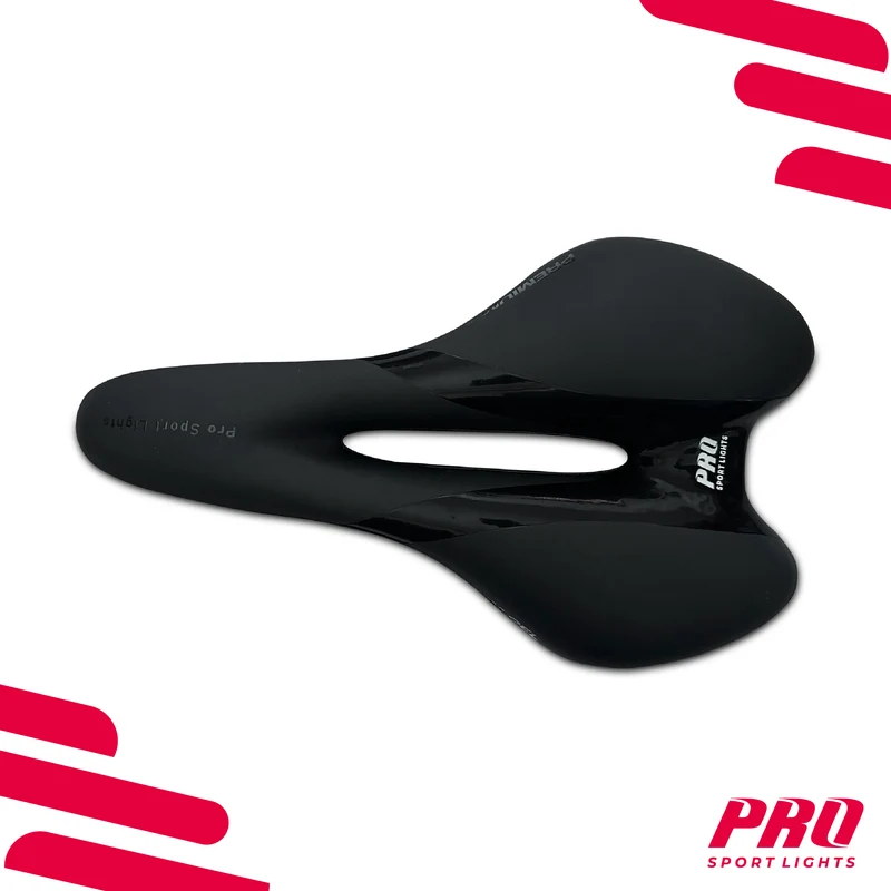 Fietszadel Royal Gel Comfort Dames Heren - Zwart - Selle Premium Unisex