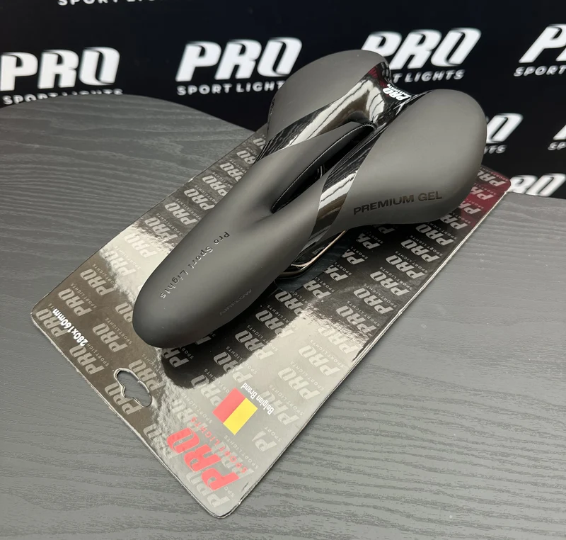Fietszadel Royal Gel Comfort Dames Heren - Zwart - Selle Premium Unisex