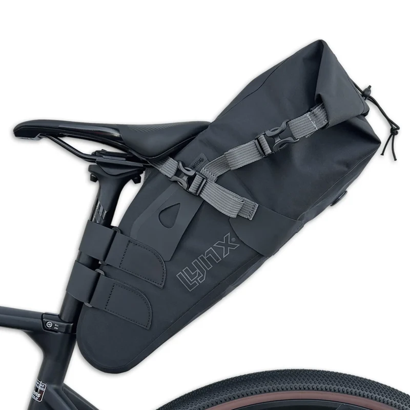 Fietstas Zadeltas Racefiets 10L Bikepacking MTB Zwart