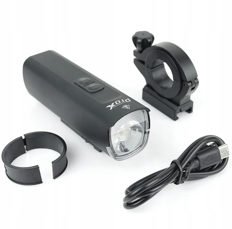Voorlicht Fiets ProX 1100 Lumen - LED - USB Oplaadbaar