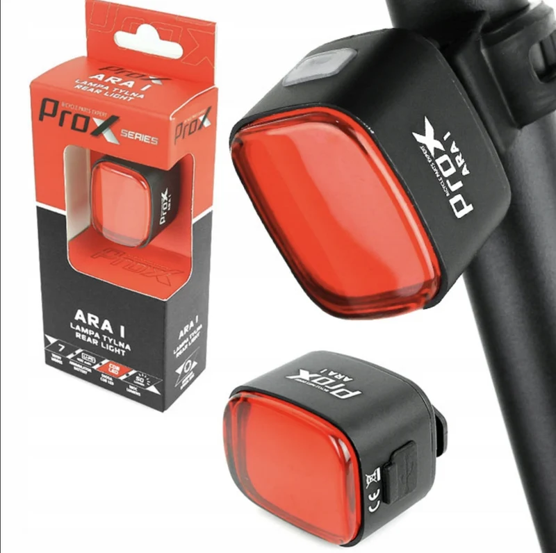 Achterlicht ProX LED 50 Lumen Rood - USB-C