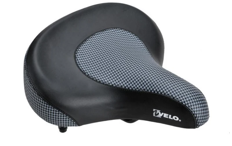 Fietszadel Comfort Heren/Dames Cruiserfiets Zwart Wit