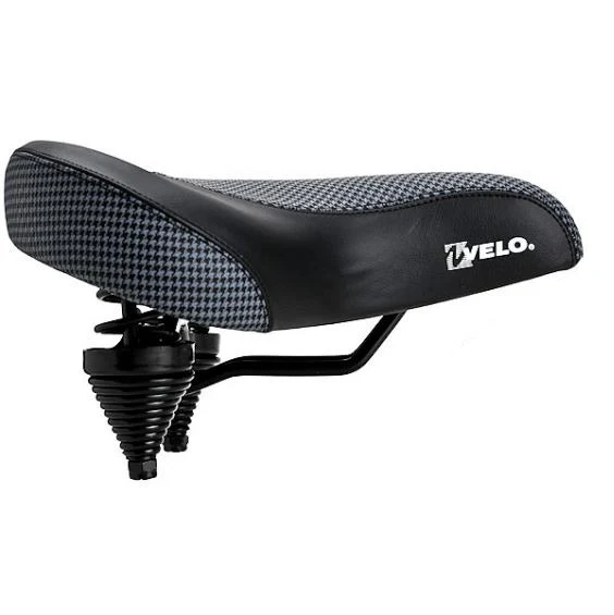 Fietszadel Comfort Heren/Dames Cruiserfiets Zwart Wit