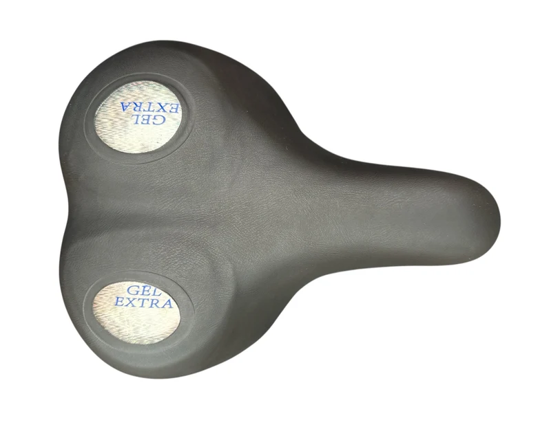 Fietszadel Dames/Heren Gelzadel Comfort Zwart