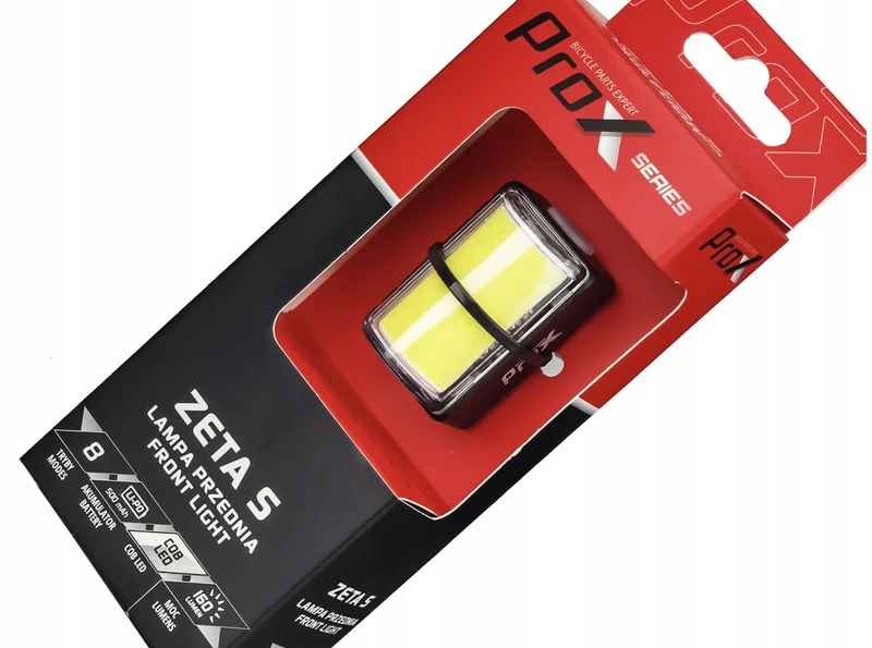 Fietsverlichting ProX 160 Lumen Voorlicht - USB oplaadbaar