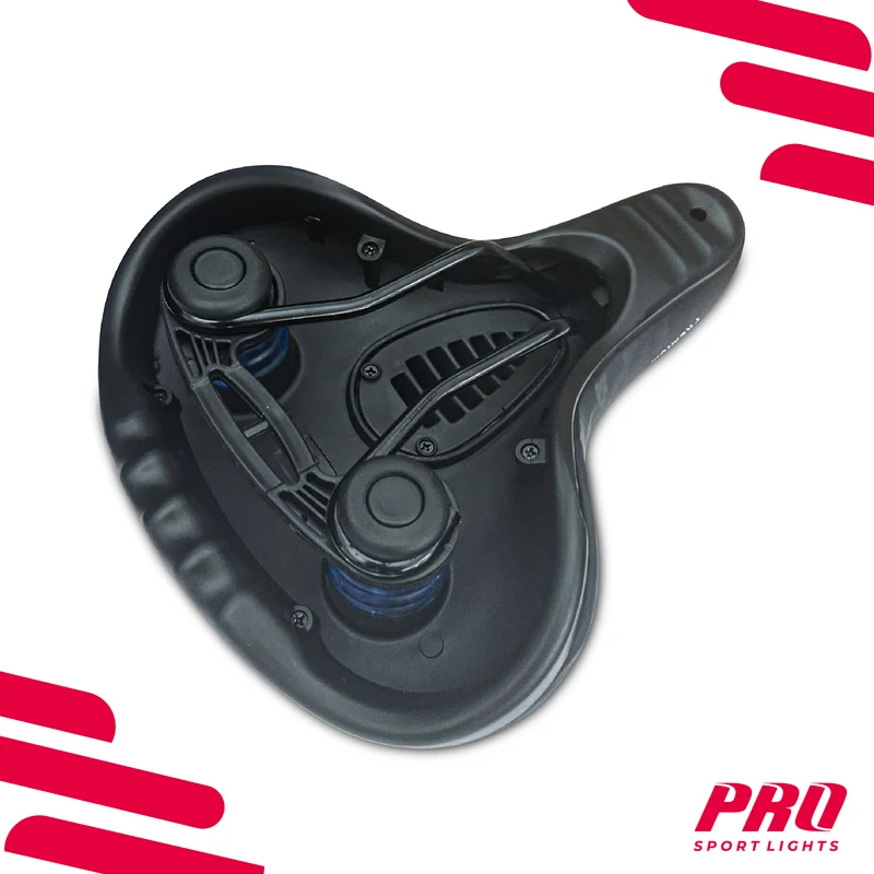 Fietszadel Dames Heren Selle Gel Premium Royal Zadel Fiets Comfort - Zwart