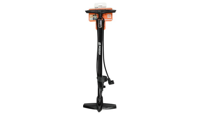 Fietspomp Dubbel Ventiel - 11 bar Vloerpomp Zwart
