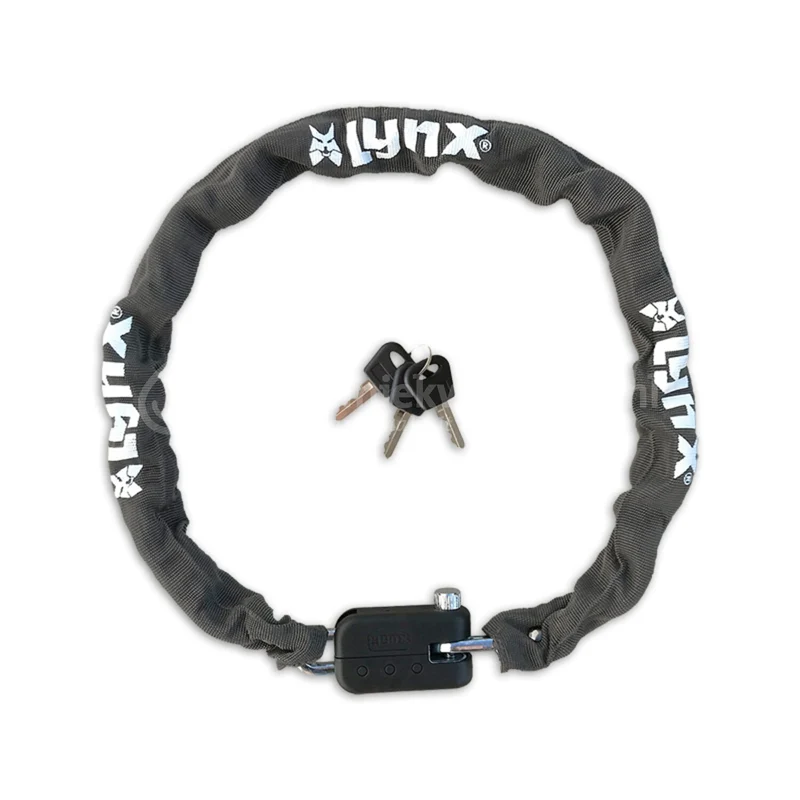Lynx Kettingslot Fietsslot Grijs 90 cm x 6.3 mm