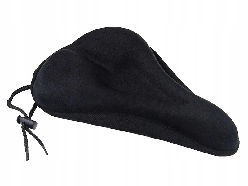 Zadelhoes Comfort Fiets - Gelkussen Zwart