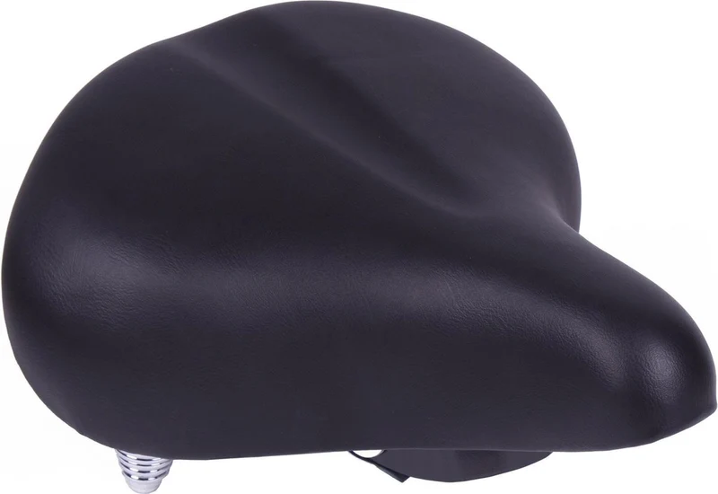 Fietszadel Dames/Heren Zwart met Fiets Reflectoren
