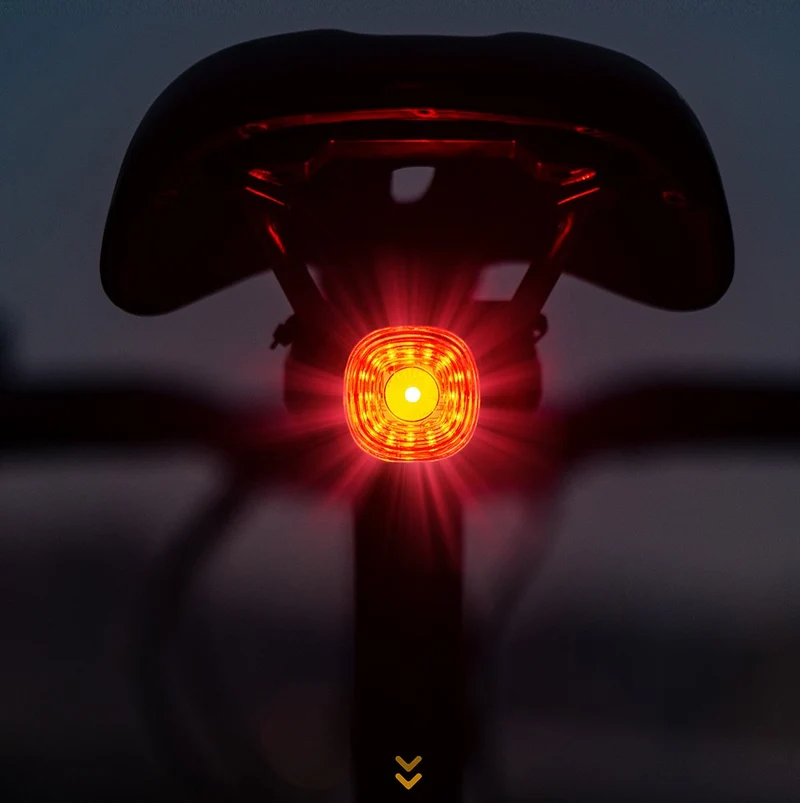 Pro Sport Lights Rood Achterlicht Met Sensor - LED - USB Oplaadbaar