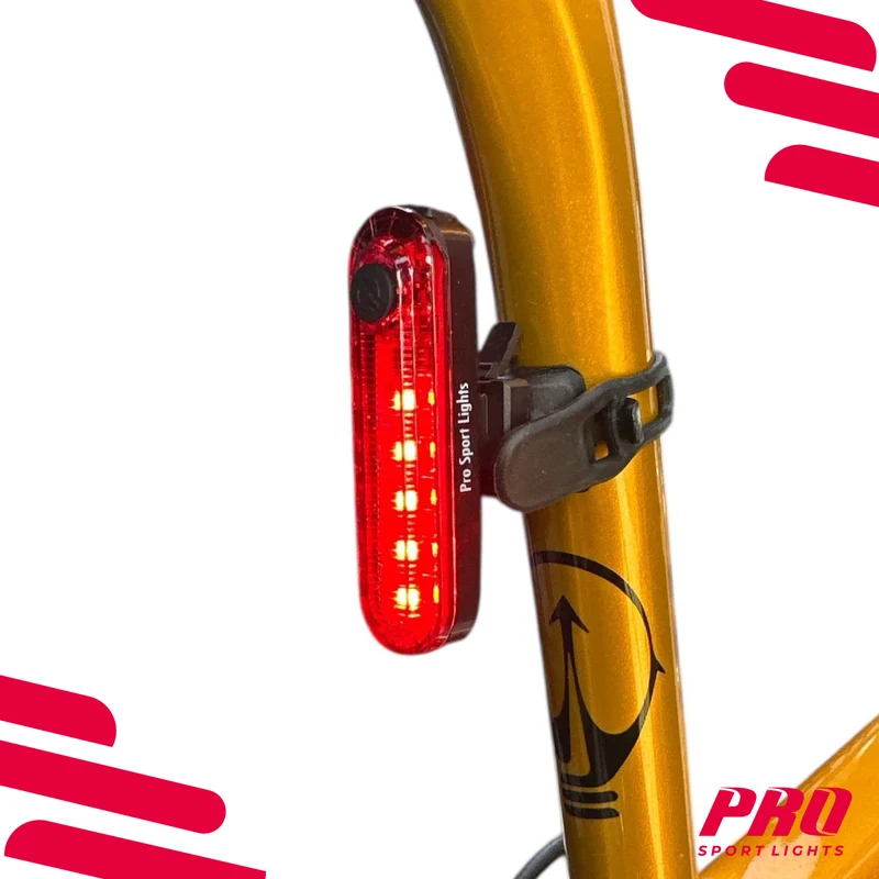 Voorlicht en Achterlicht Fiets 50 Lumen Fietsverlichtingsset Pro Sport Lights