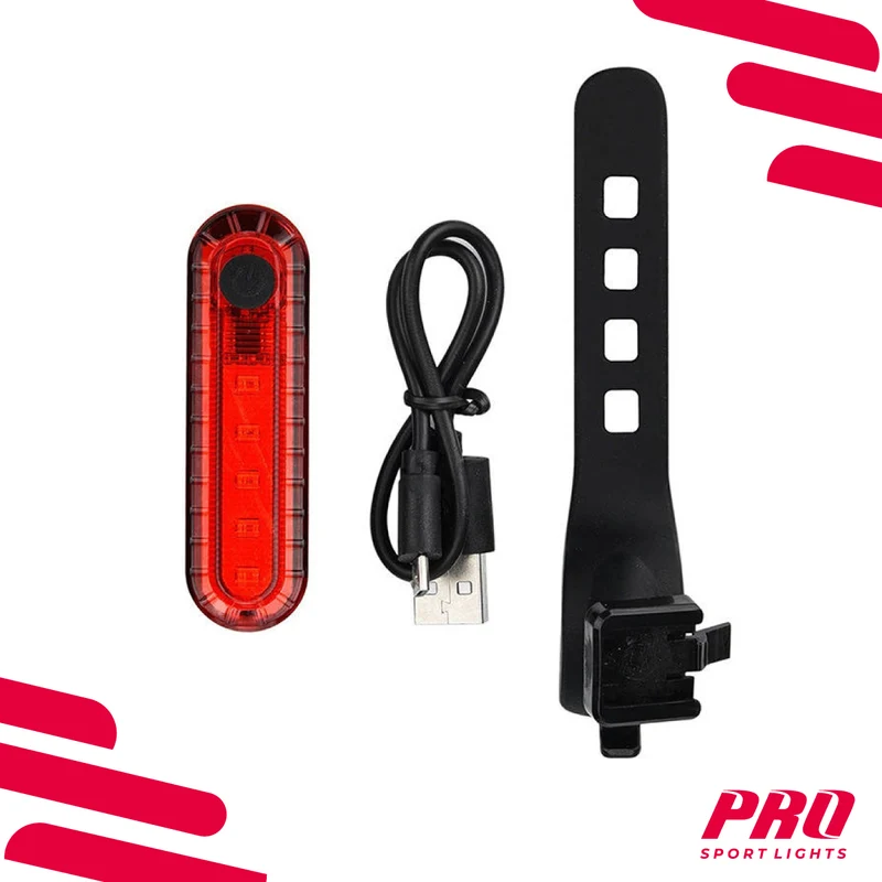 Fietsverlichting Achterlicht Rood 50 Lumen Fietslamp Pro Sport Lights LED