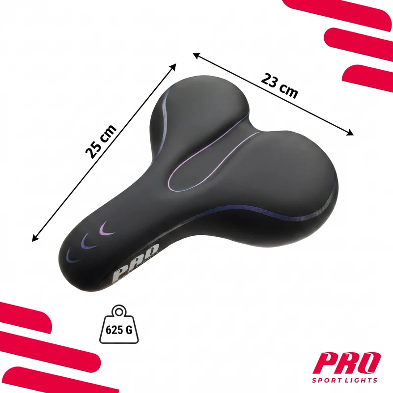 Fietszadel Dames Heren Zadel Royal Premium Fiets Selle Unisex Paars Ebike Stadsfiets