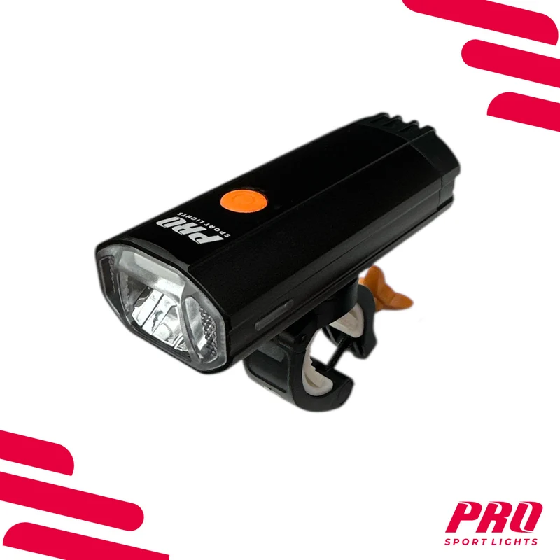 Voorlicht Fiets 1200 Lumen Pro Sport Lights LED Fietsverlichting USB Oplaadbaar
