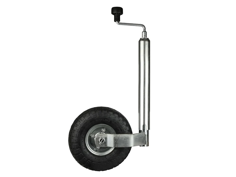 Roue jockey gonflable fut de 4,8 cm