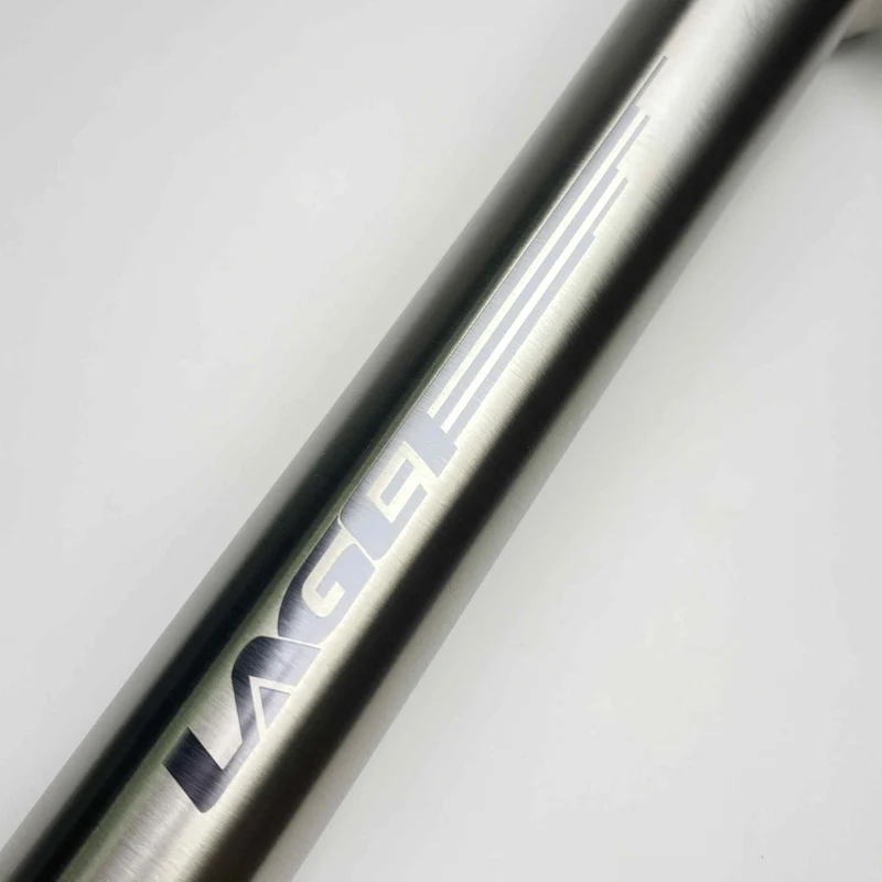 Laget Titanium Straight Seatpost | 0mm (Zero)-Offset, 27.2/31.6mm