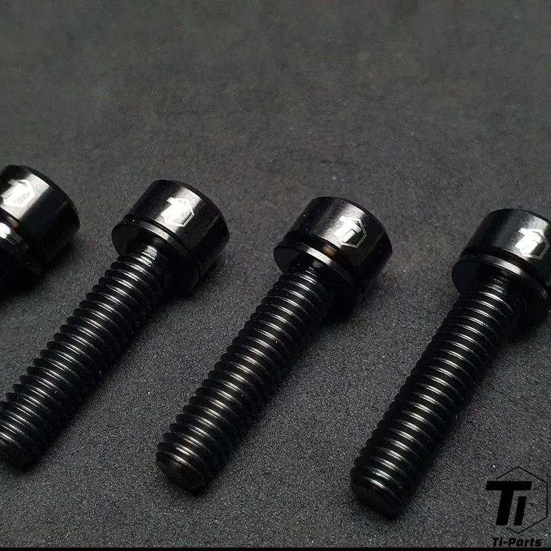 Titanium Bolt Upgrade kit for Tactical Helmet | Anti Rust | Grade 5 Titanium Screw