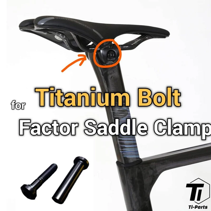 Factor Ostro VAM/V2 Titanium Saddle Clamp