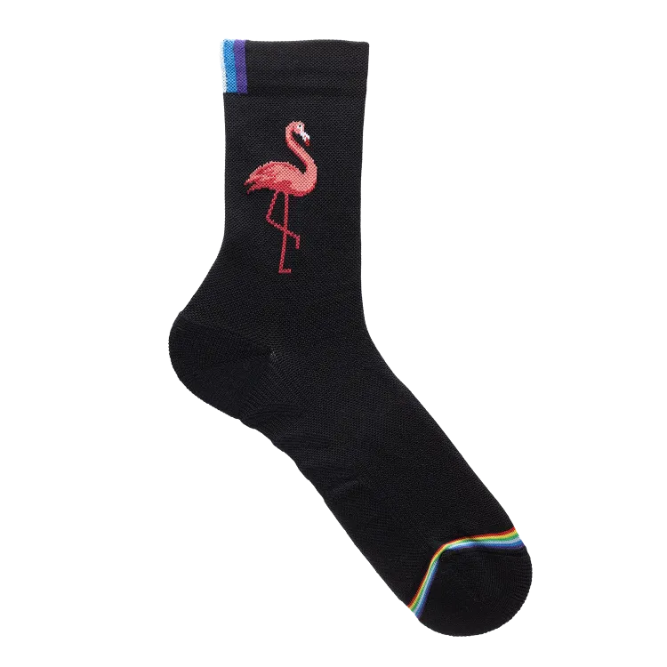 Rainbows - Paire de Chaussettes - Rosa the Flamingo