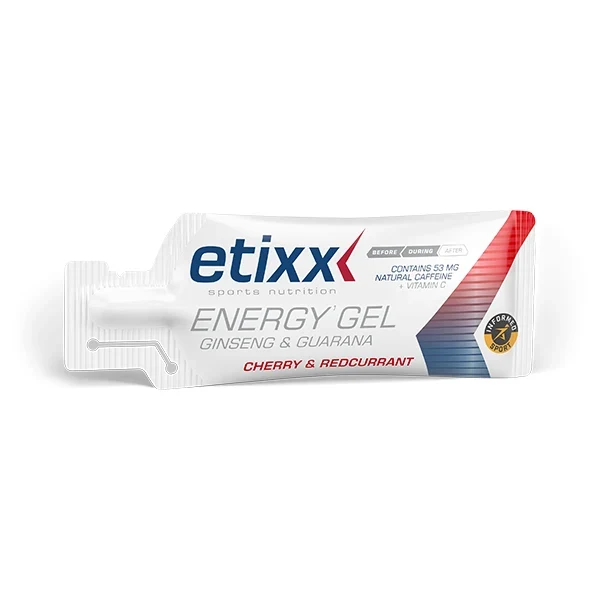 Ginseng & Guarana Energy Gel (50g) - Redcurrant & Cherry