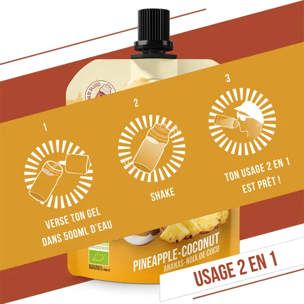 Gel Naturel BIO (85g) - Ananas & Noix de Coco