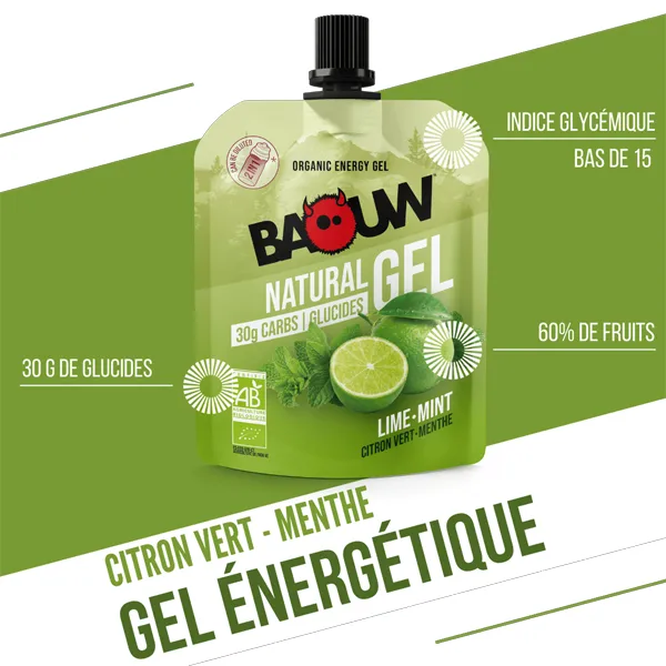 Gel Naturel BIO (85g) - Citron Vert & Menthe