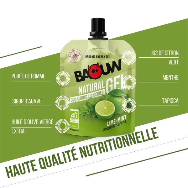 Gel Naturel BIO (85g) - Citron Vert & Menthe