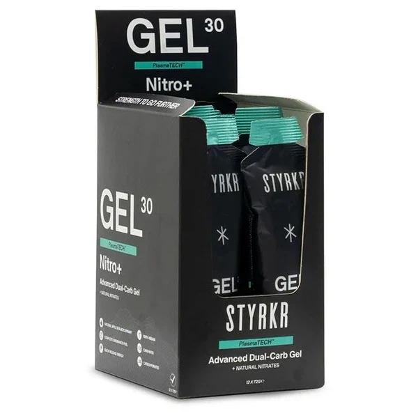 STYRKR - GEL30 Dual-Carb Energy Gel Box (12x72g)
