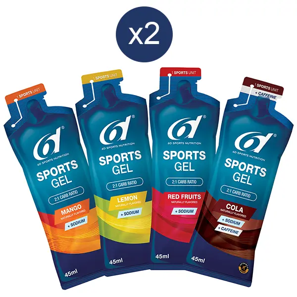 6D - SPORTS Gels (8x45ml) - Discovery Pack