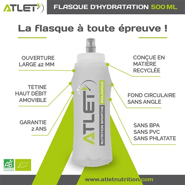 Flasque Souple d'Hydratation (500ml)