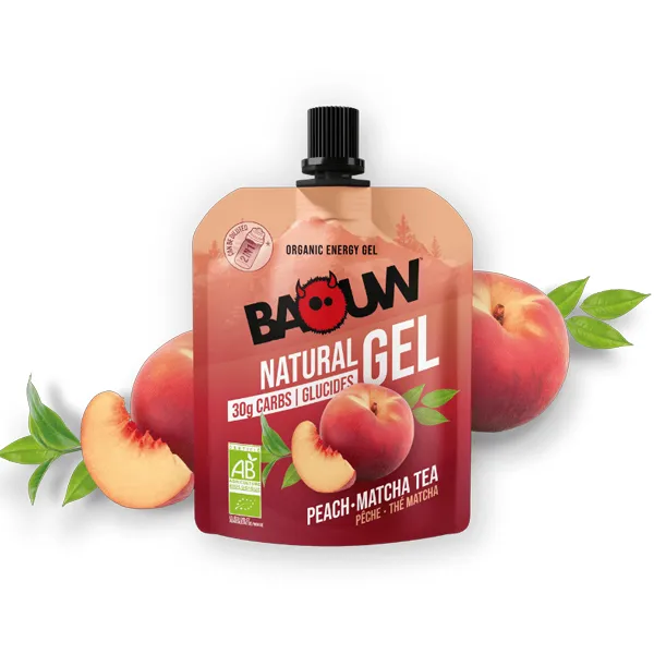 Gel Naturel BIO (85g) - Peche & Thé Matcha