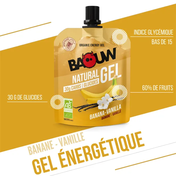 Gel Naturel BIO (85g) - Banane & Vanille