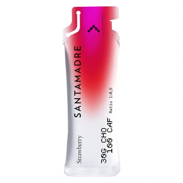 Energy Gel 30CHO 100 CAF (60g)- Strawberry