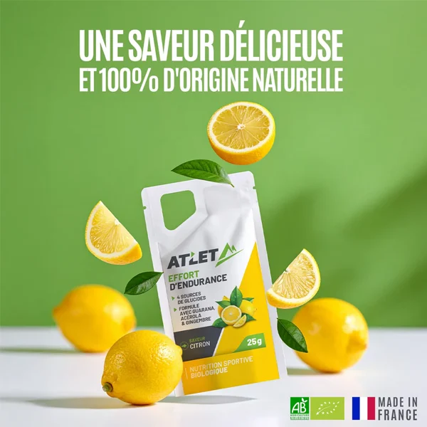Gel Énergétique BIO (25g) - Citron Guarana